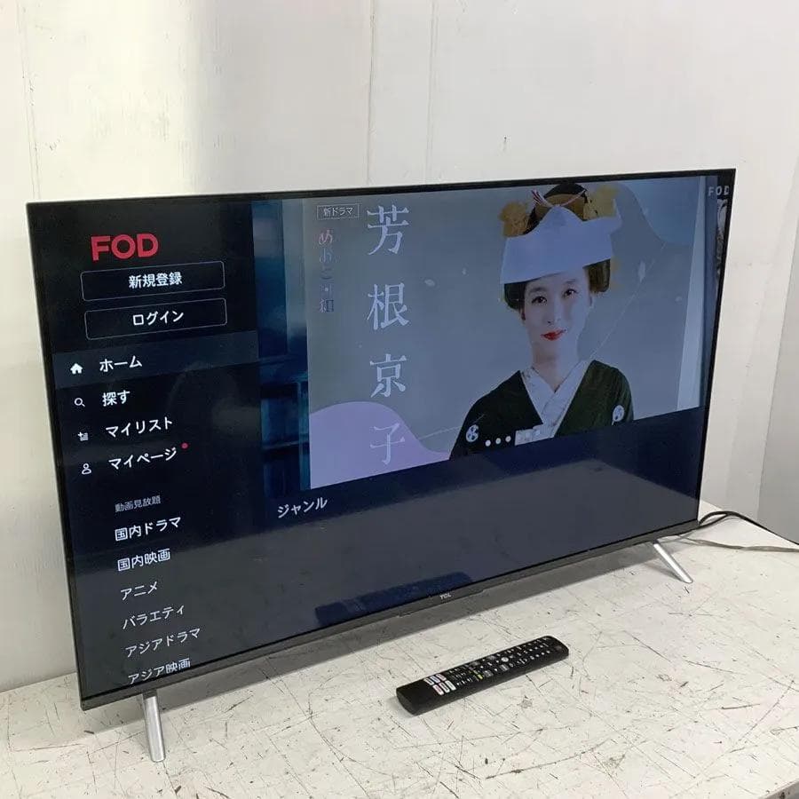 mameshiba tokyoTCL 43型4Kスマーテレビ 43BP61
