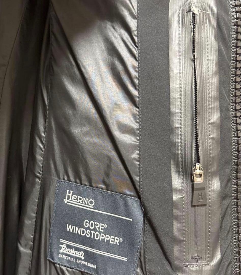 値下げ⭐︎HERNOヘルノラミナーロングコートLaminar 42 極暖ダウン
