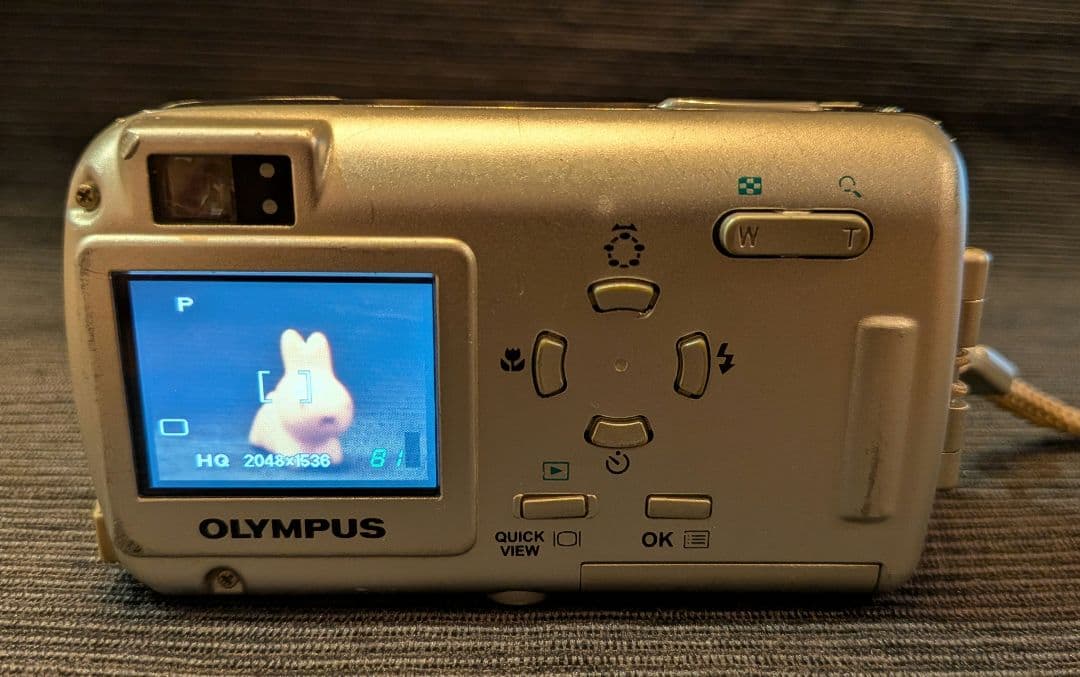 OLYMPUS μ-10 DIGITAL コンパクトデジタルカメラ