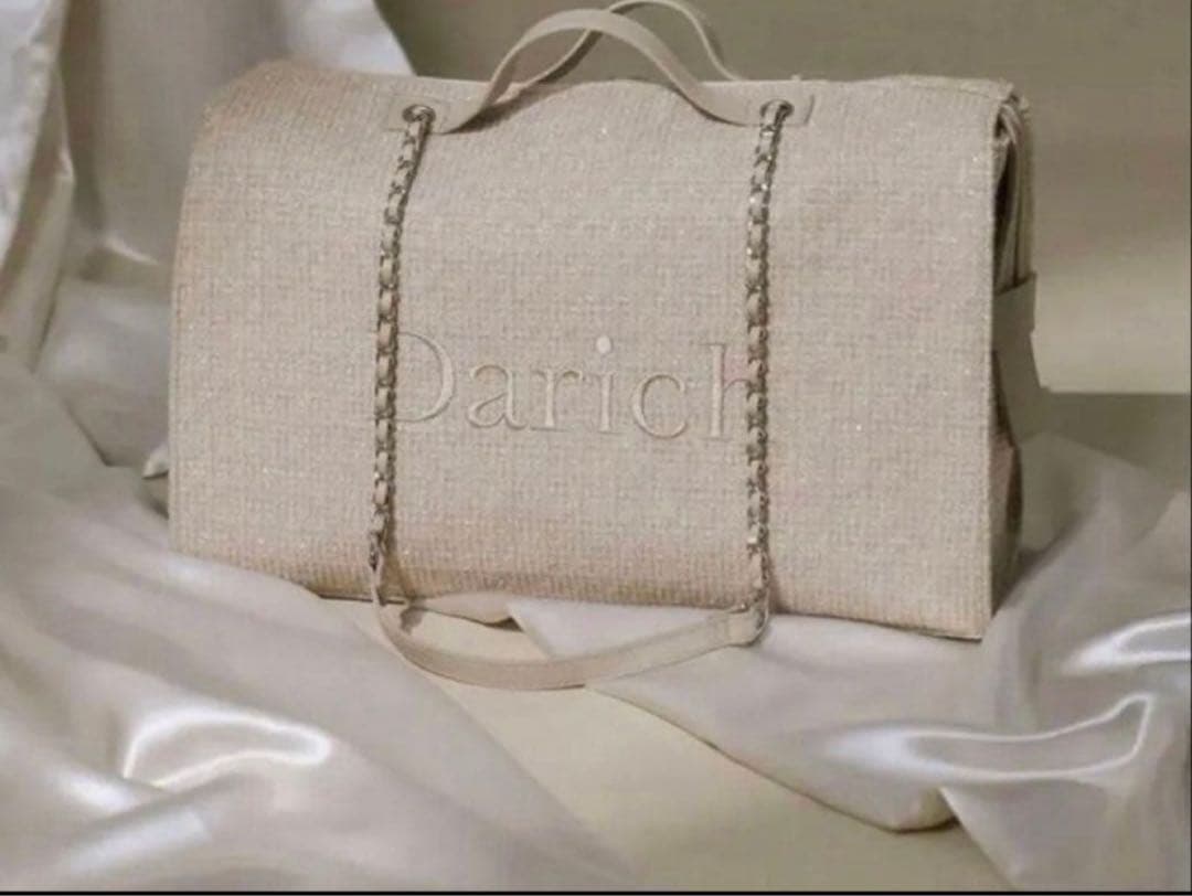 Darich ベージュ lucky bag ボストンバック　未使用