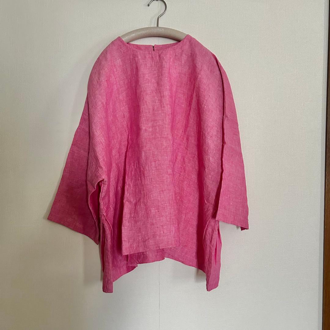 新品 ARTS&SCIENCE 長袖ブラウス ピンク アーツ&サイエンス