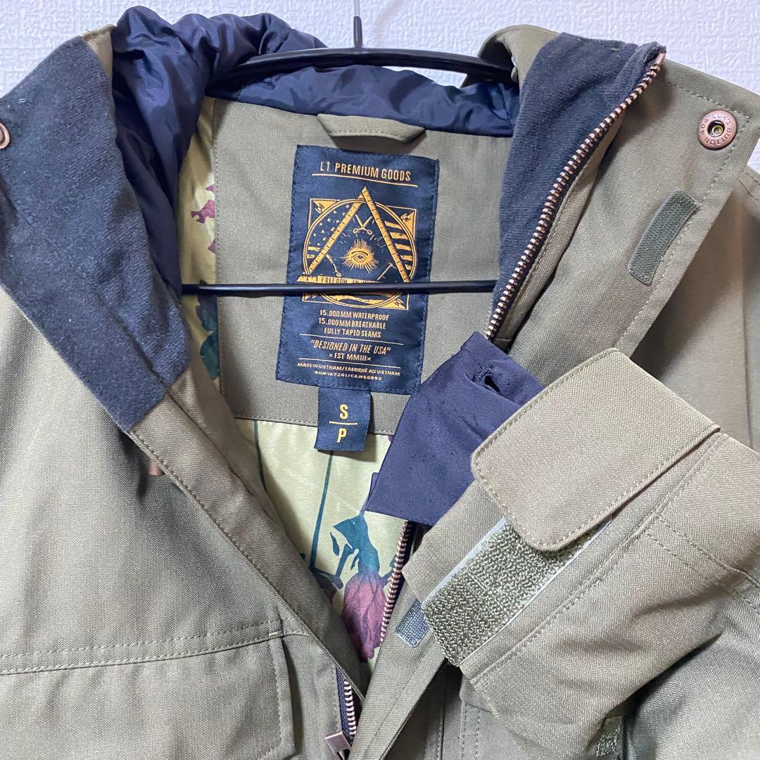 【週末SALE】L1 PREMIUM GOODS スノーボードウエア 上下セット