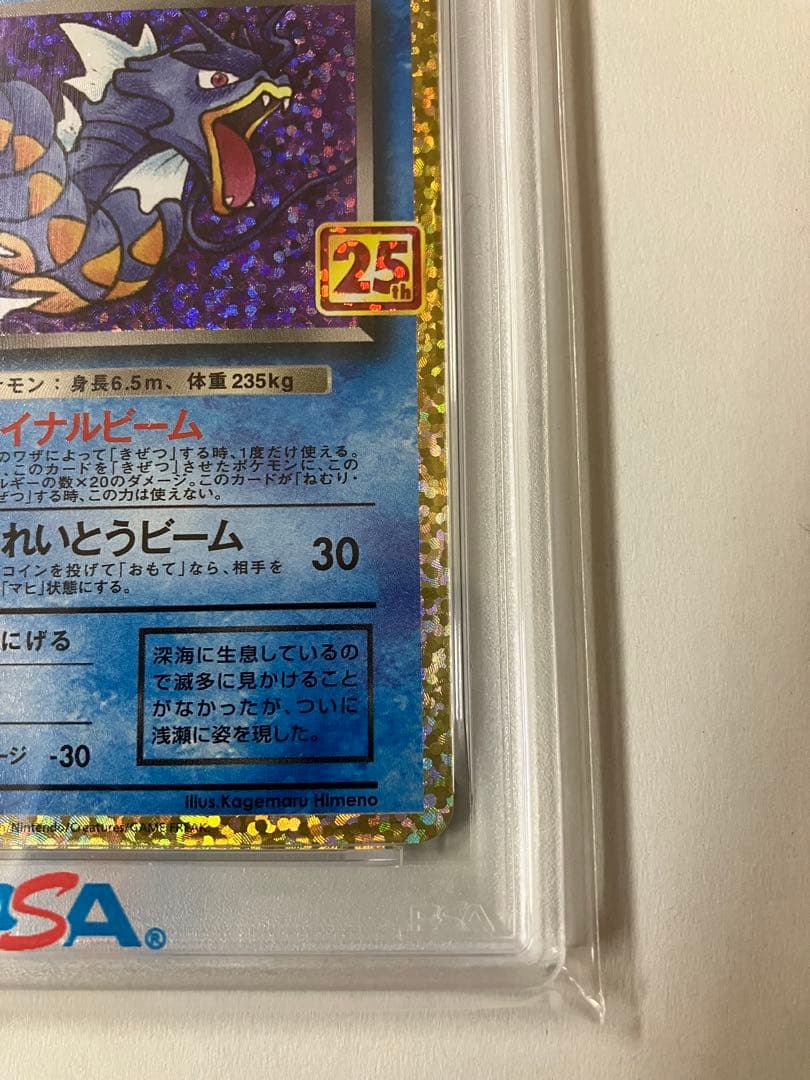 わるいギャラドス プロモカードパック 25th psa10