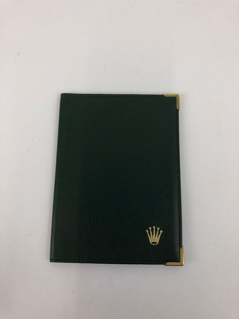 C*須様 ロレックス　空き箱　外箱　内箱　手帳カバー　グリーン