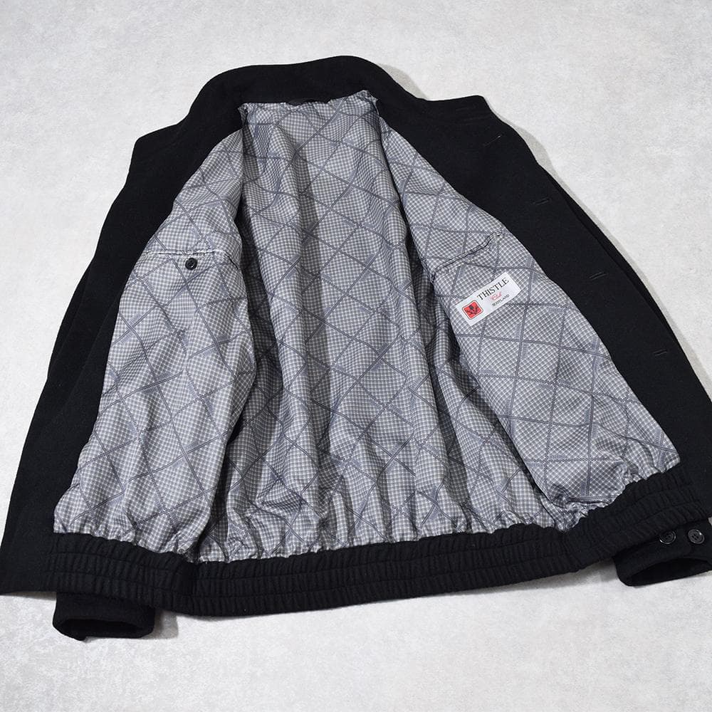 THISTLE SCOTLAND カシミヤ100％ ブルゾン スイングトップ