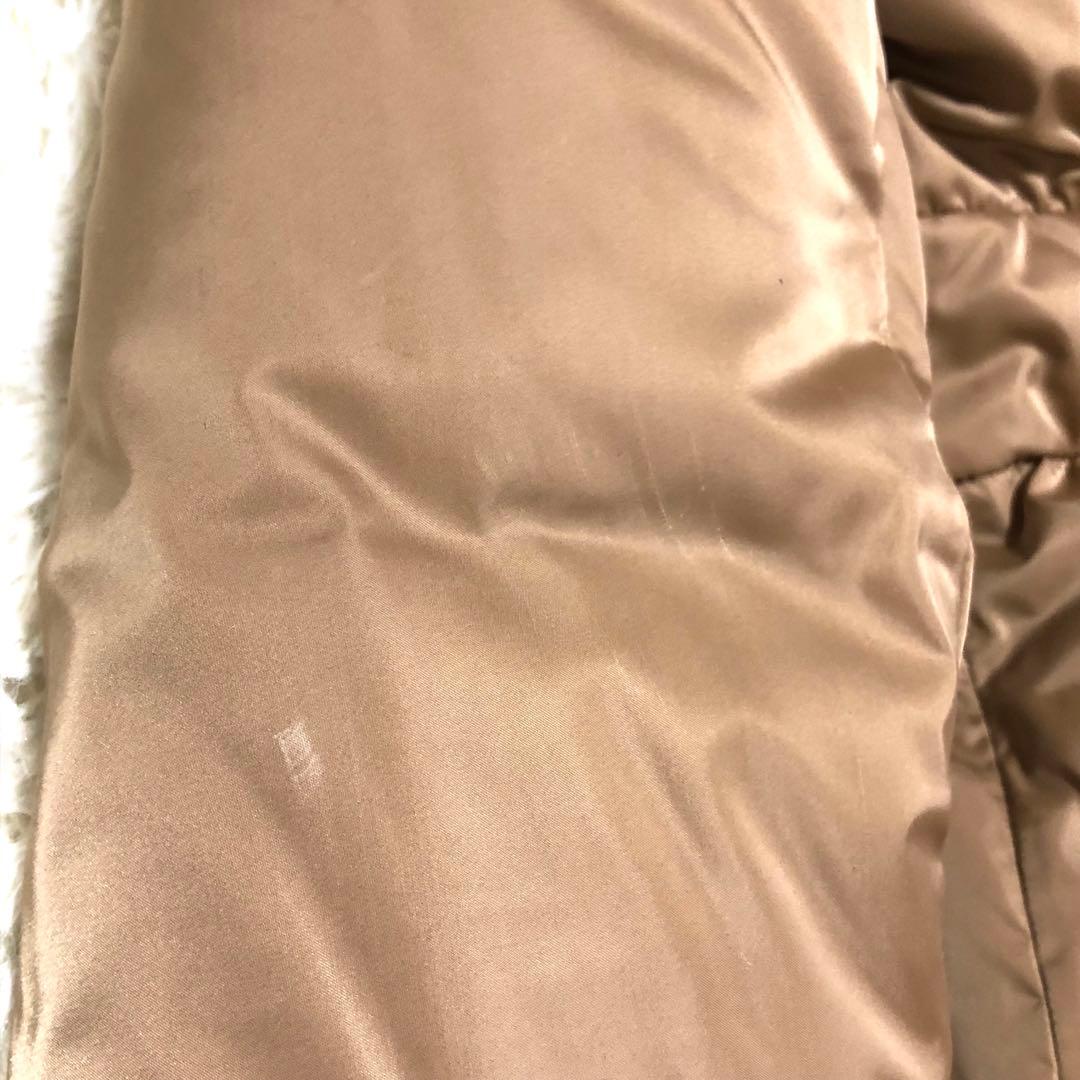 EPOCA エポカ　ファー付　ロングダウンコート　ベージュ 2ウェイ Mサイズ