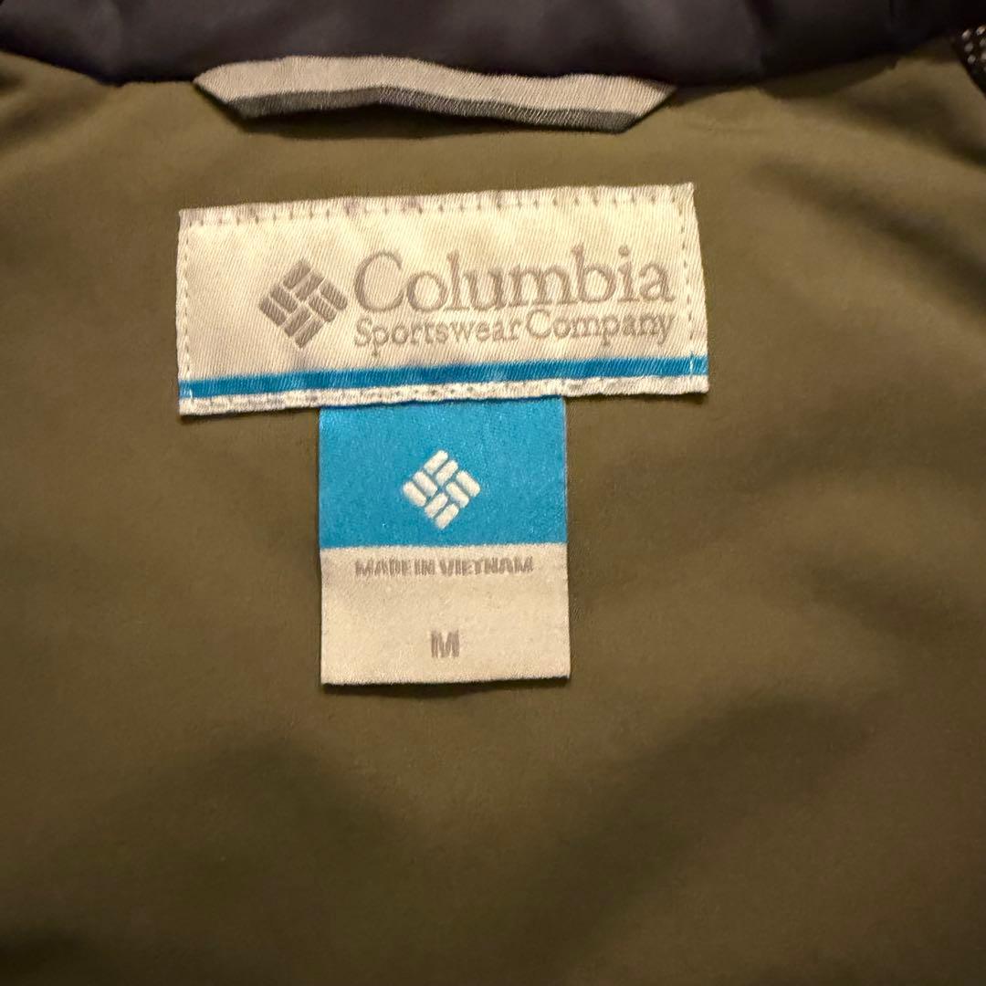 美品　人気カラー　コロンビア　タナナループダウンジャケット　M 3204 カーキ