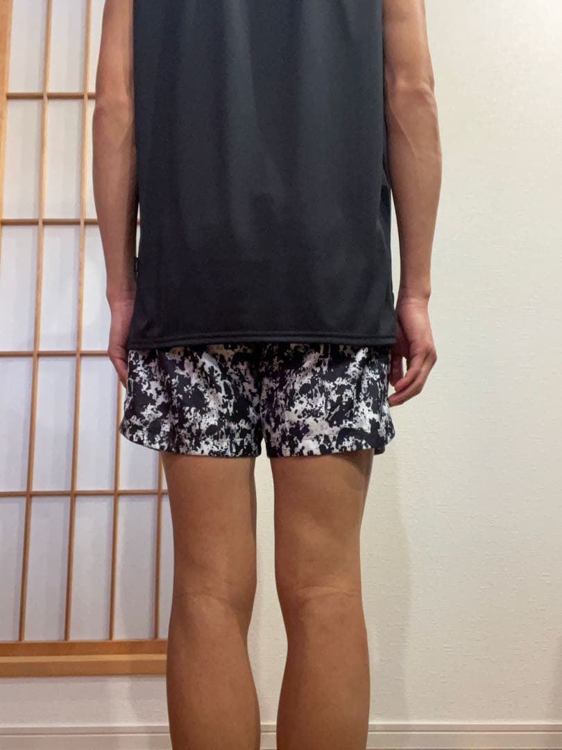 ELDORESO Dreamland Shorts(BK×WH) Sサイズ