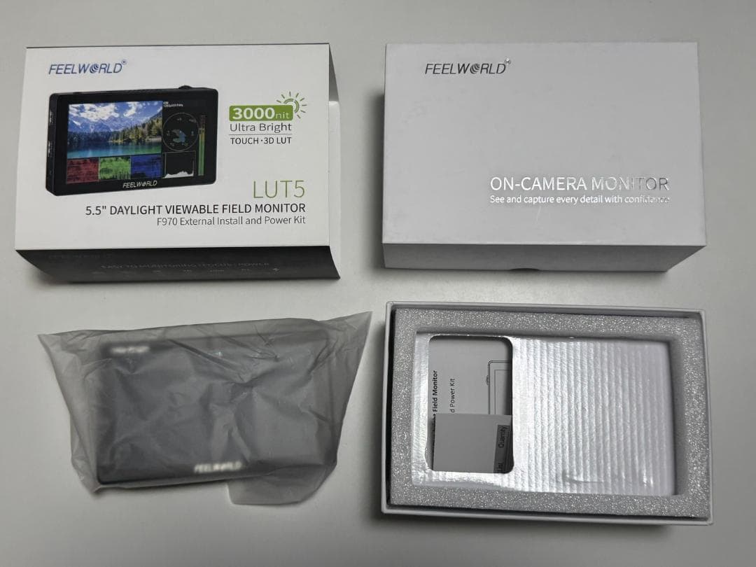 FEELWORLD LUT5 5.5 超高輝度 インチフィールドモニター