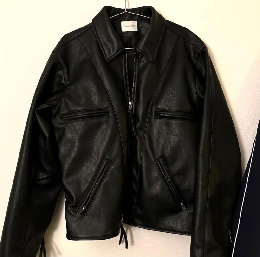 Camphor wood レザージャケット