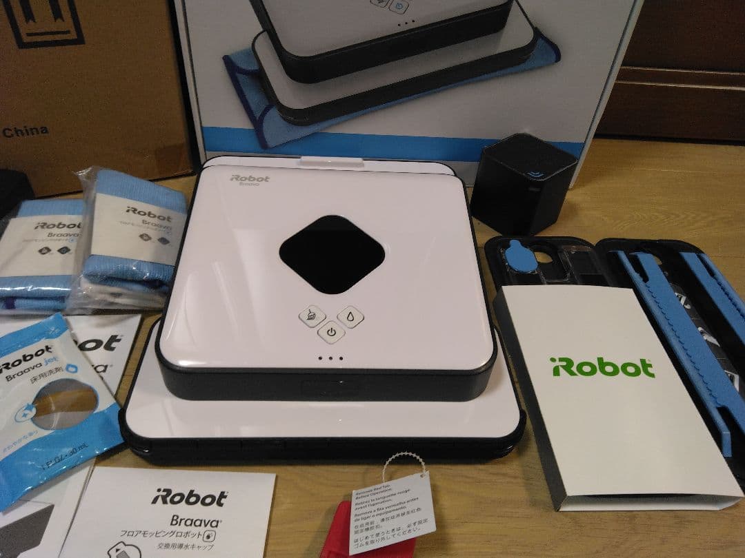 【新品電池交換済　使用1年】ブラーバ390j　B（2023年個装箱set