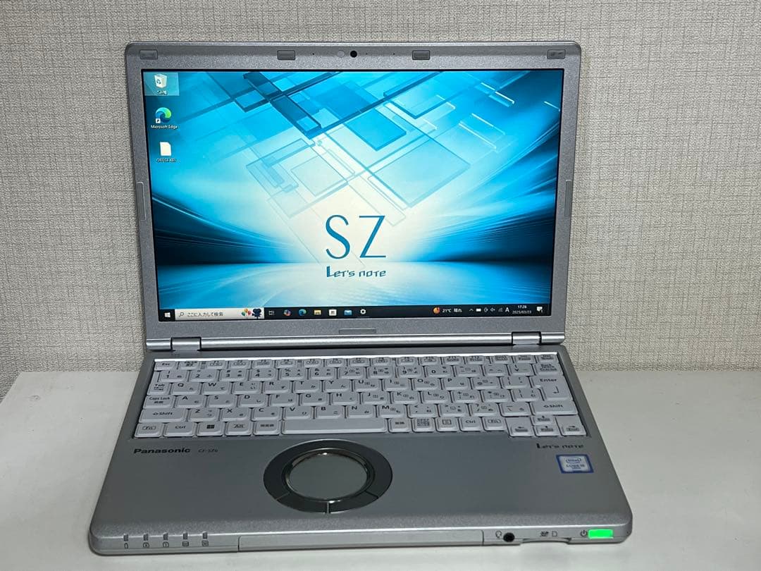 レッツノートSZ6 Core i5 8G/256GB Office2021認証済