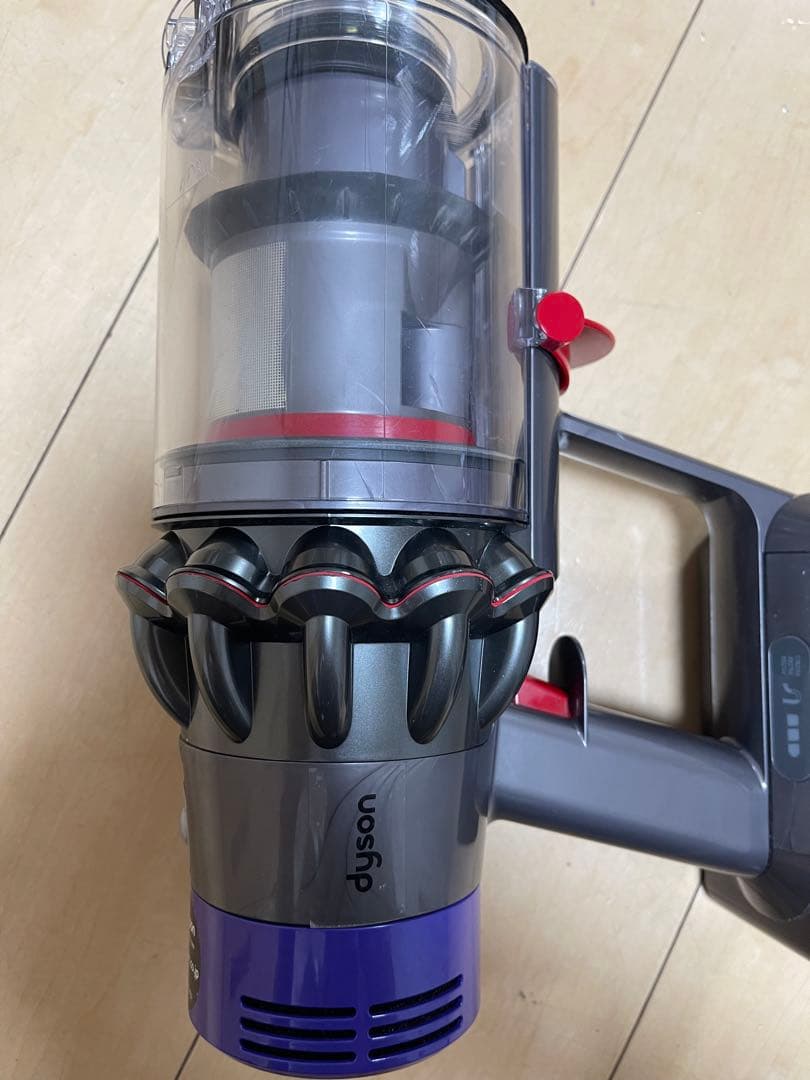 【美品】dyson V10 SV12　純正フロアドック付エコーモード62分