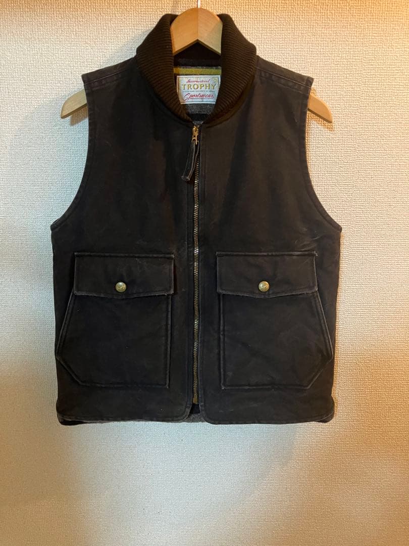 TROPHY CLOTHING ベスト　リンチシルバースミスRRLテンダーロイン