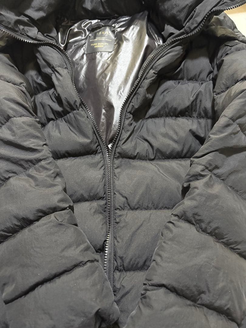 TATRAS ブラック ダウンジャケット LTA16A4496 サイズ03号