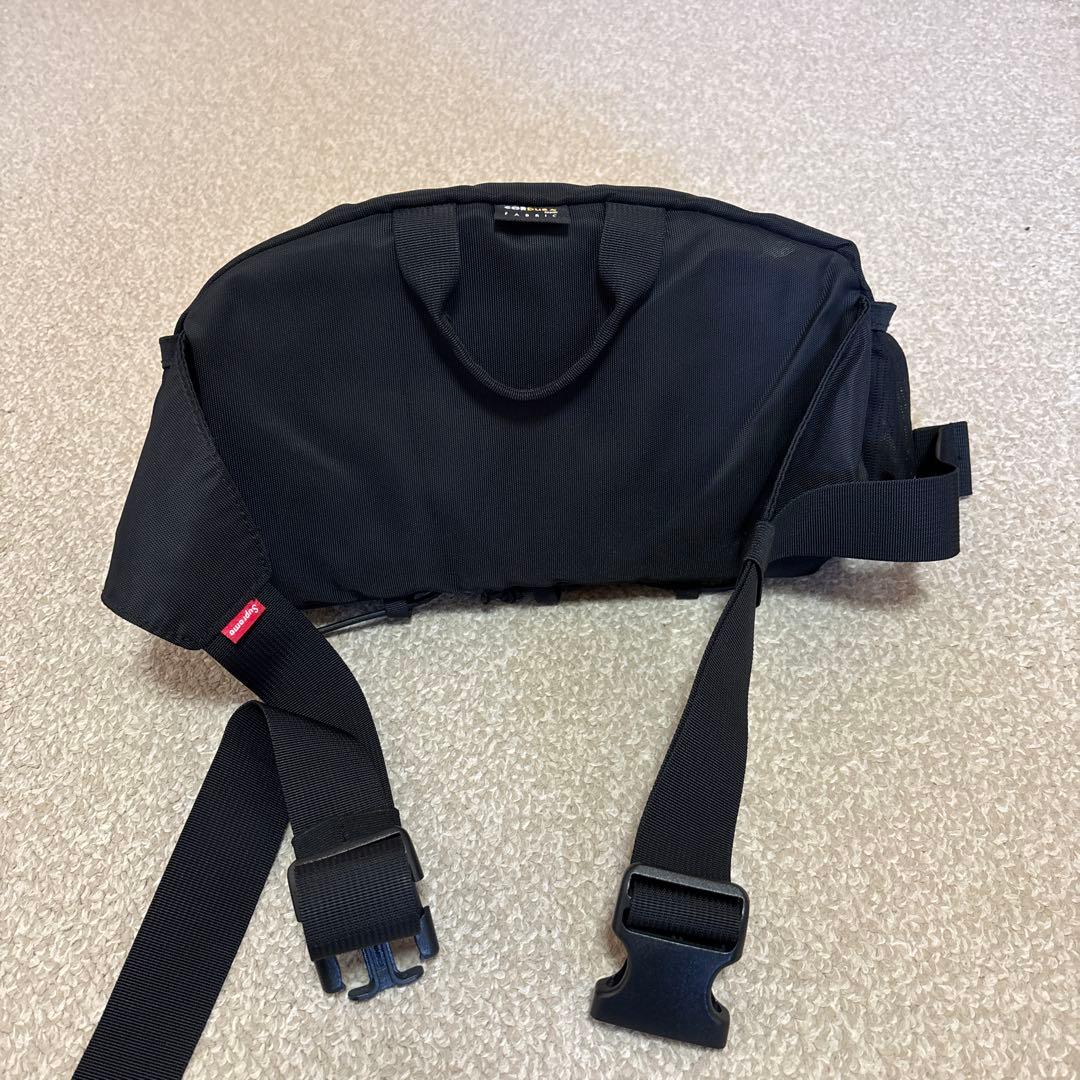 シュプリーム　ウエストバック　AW19ブラック