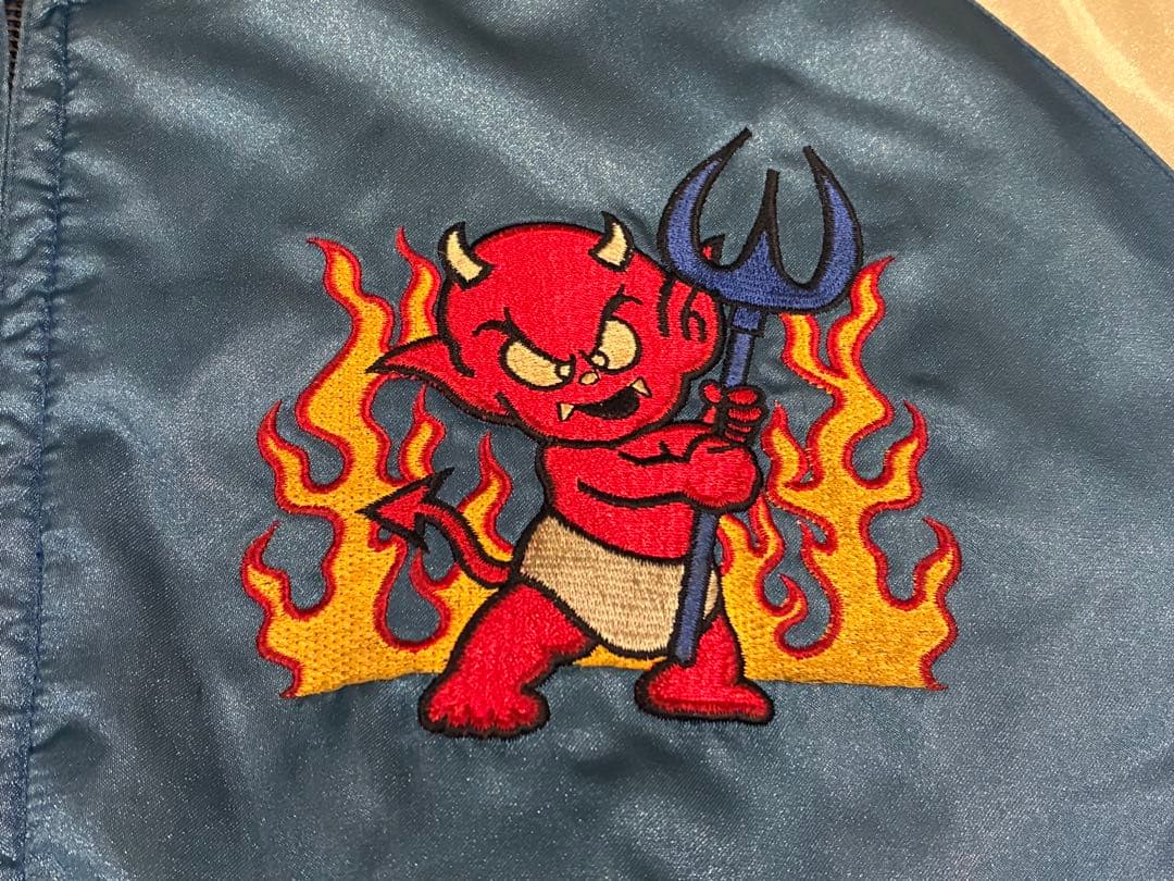 Jungle storm スカジャン フリーサイズ　テッドマン