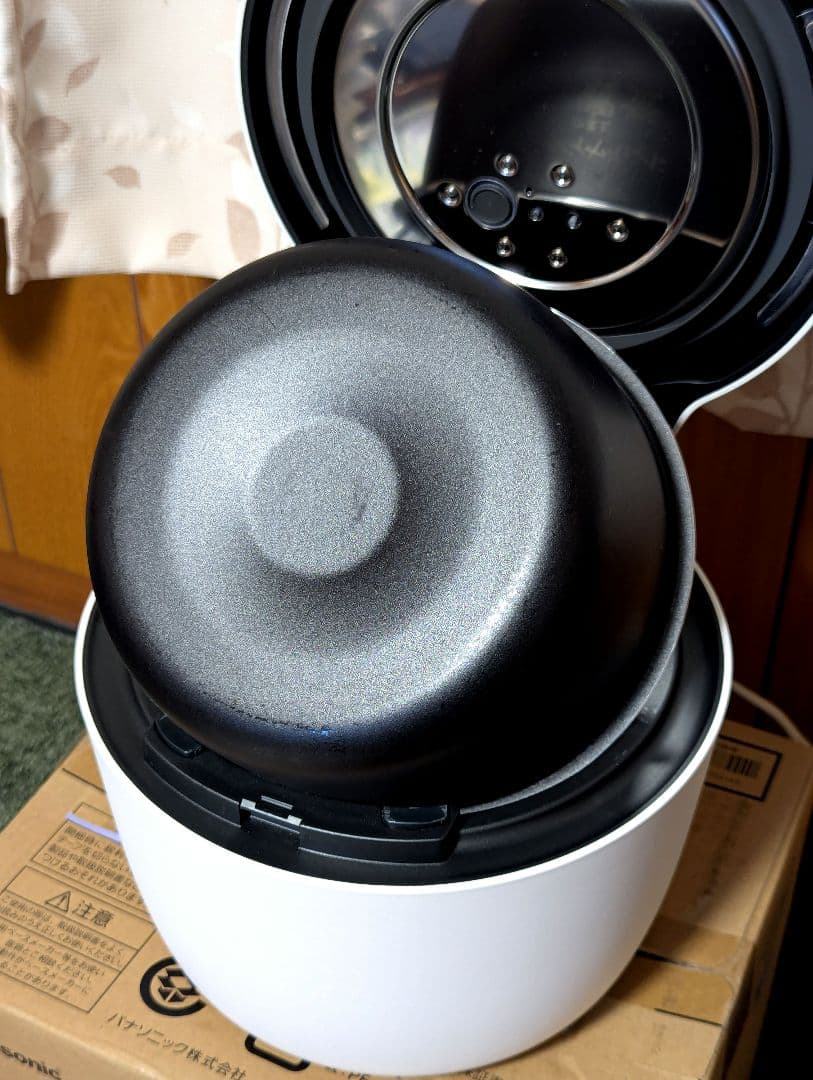 Panasonic 圧力IH炊飯器 SR-R10B 取説 元箱 保証書有 美品