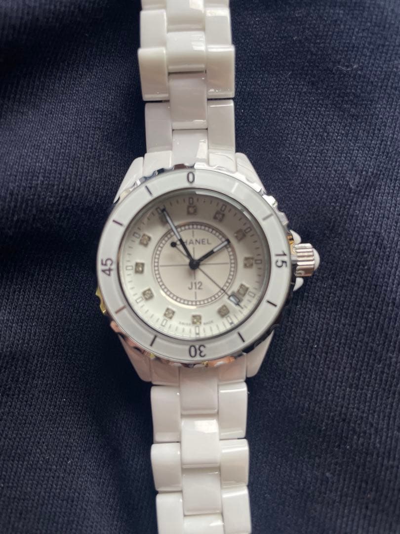 稼働品　J12モデル　ダイヤ12P 38mm