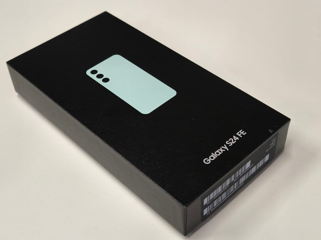 公式ストア購入　SIMフリー　Galaxy S24 FE ミント　美品！