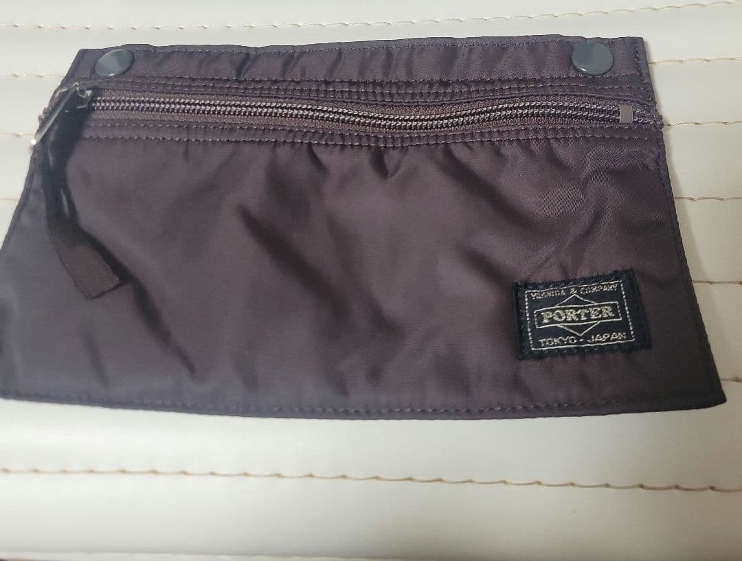 ポーター　PORTER　クリーム　トートバッグ　ブラック