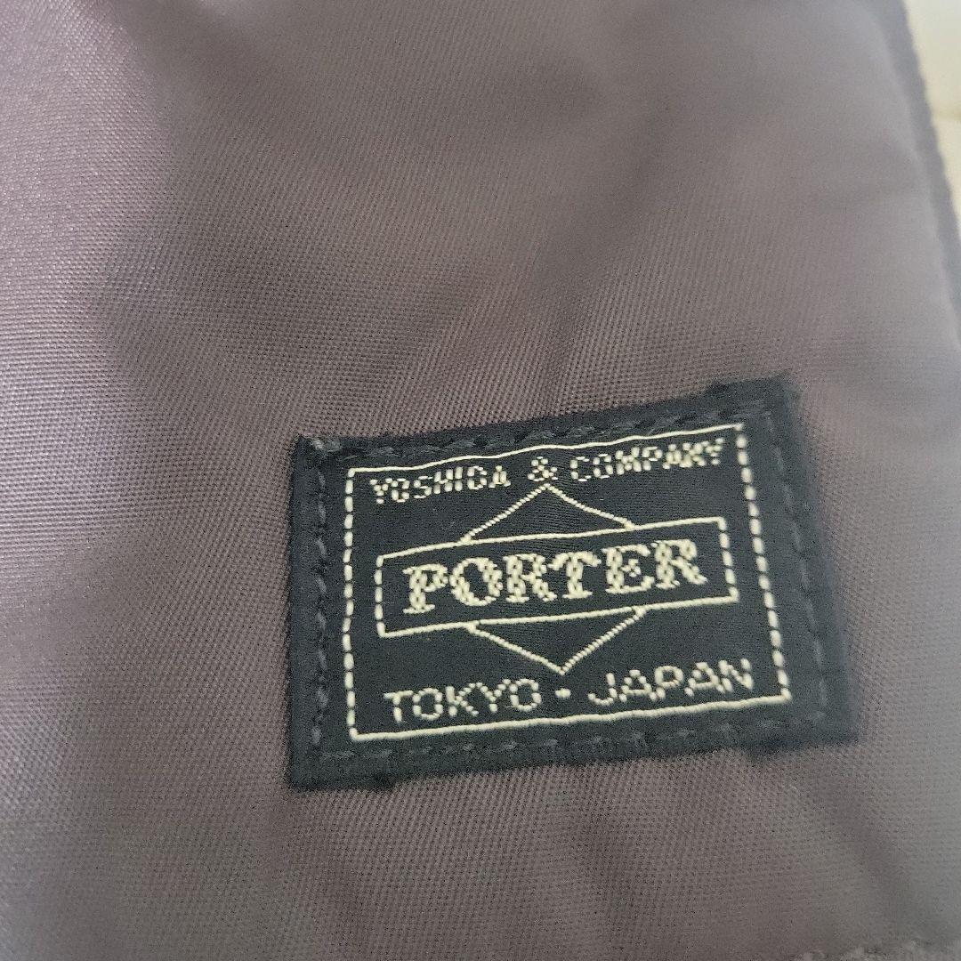 ポーター　PORTER　クリーム　トートバッグ　ブラック