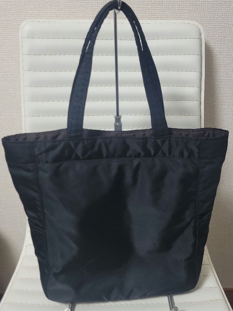 ポーター　PORTER　クリーム　トートバッグ　ブラック