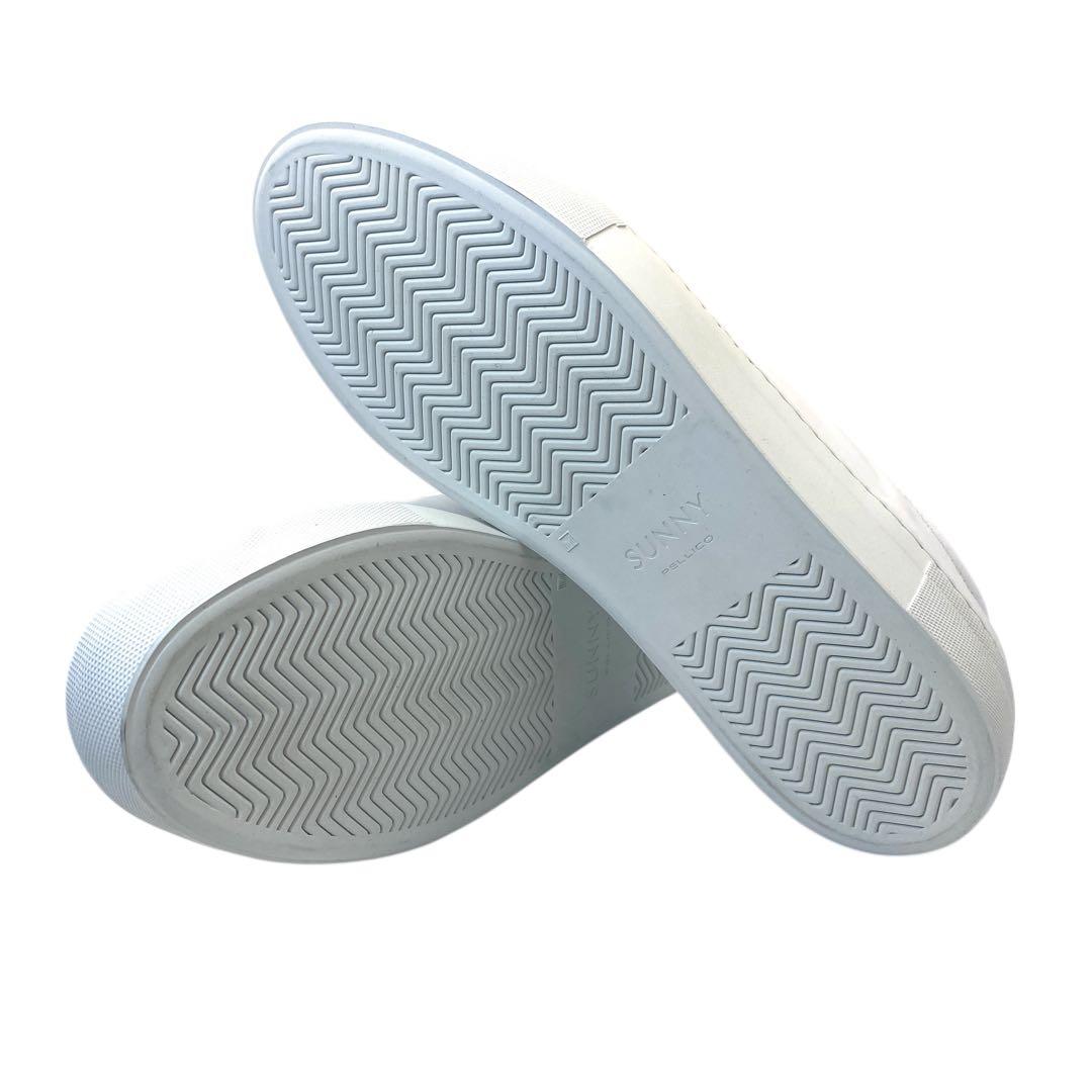 【未使用】定価4.9万 ペリーコサニー ホワイト レザー スニーカー