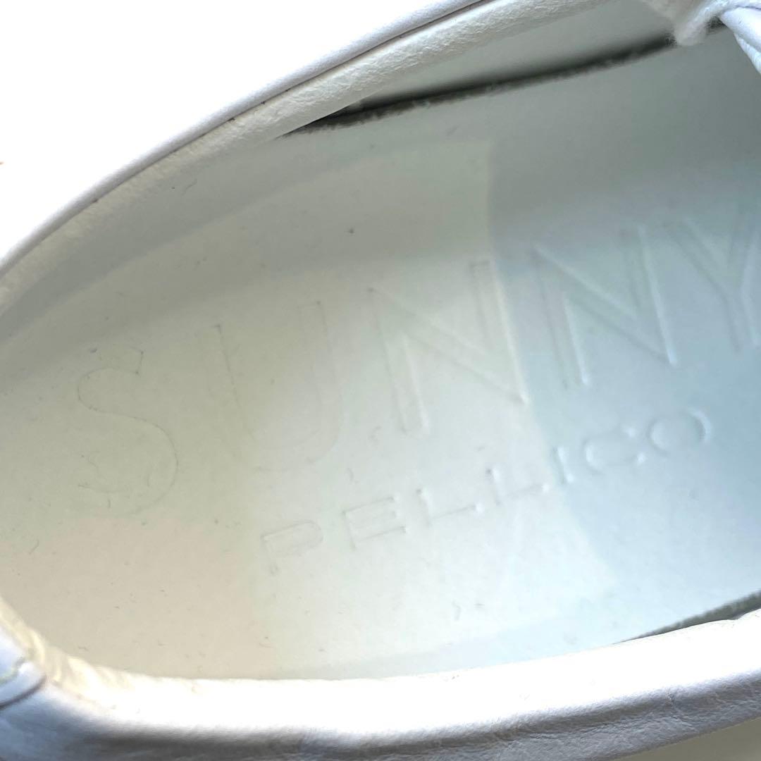 【未使用】定価4.9万 ペリーコサニー ホワイト レザー スニーカー