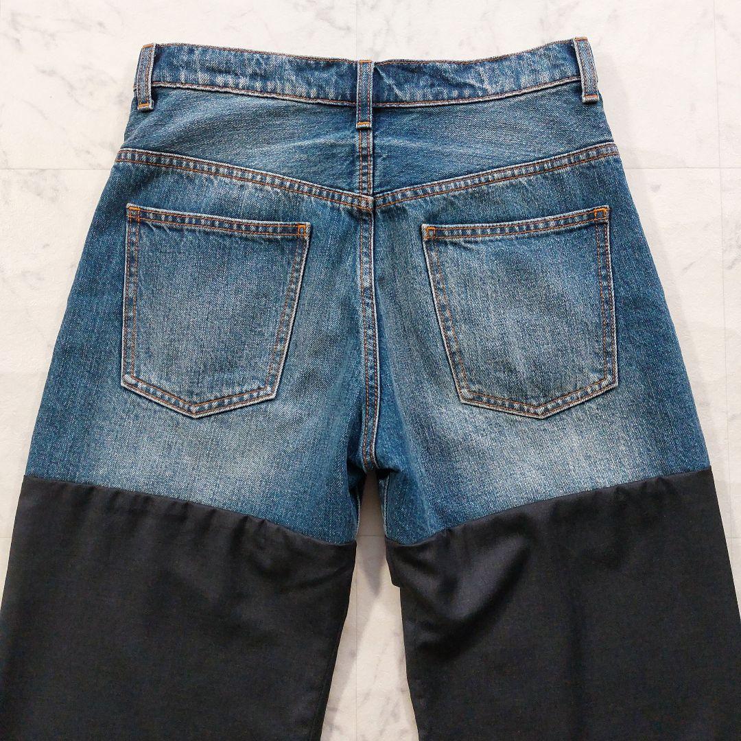 未使用級 ガリャルダガランテ PEAS デニムスラックスパンツ 1