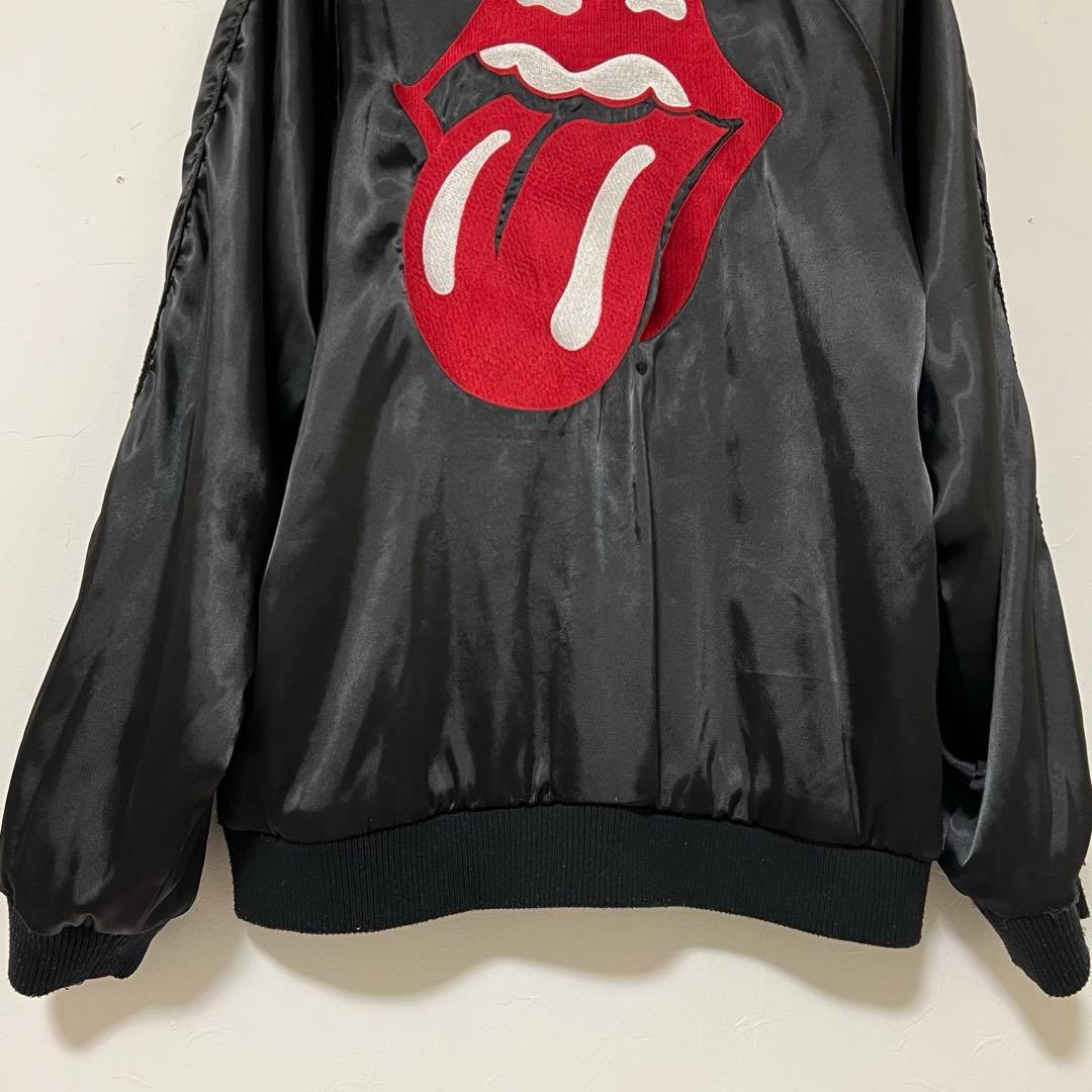 5 ジャックローズ ローリングストーンズ コラボレーションリバーシブルスカジャン