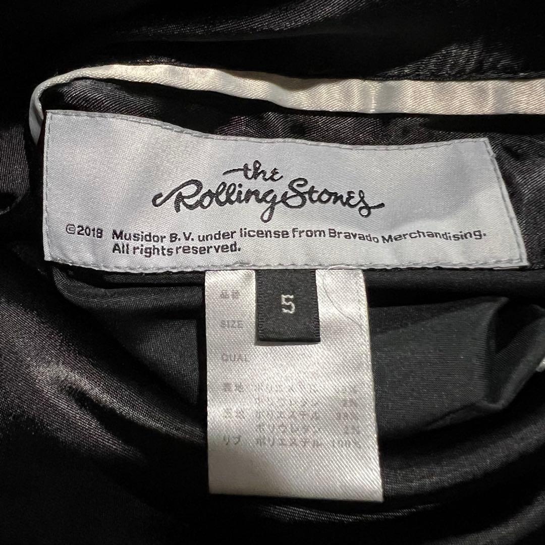 5 ジャックローズ ローリングストーンズ コラボレーションリバーシブルスカジャン