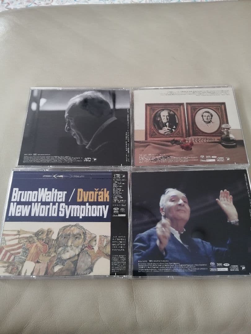 【SACD/入手困難/4枚組】シューベルト、ドヴォルザーク/交響曲集/ワルター