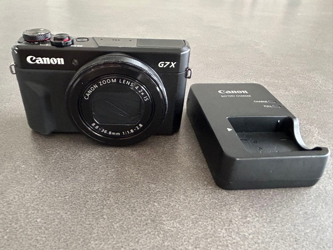 【ジャンク】Canon PowerShot G7 X Mark II（故障品）