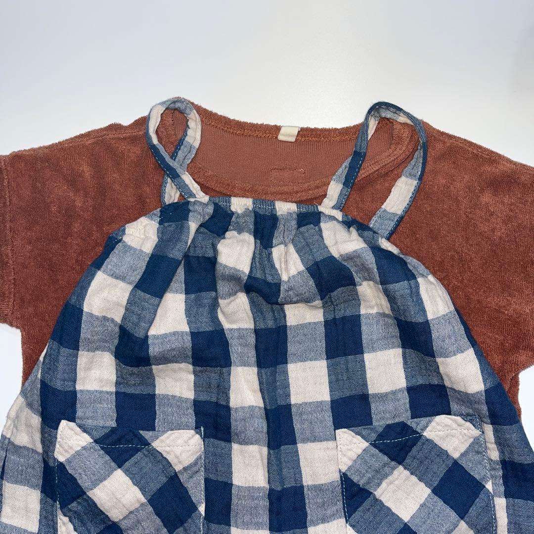 organic zoo 2024ss サロペット　1-2y