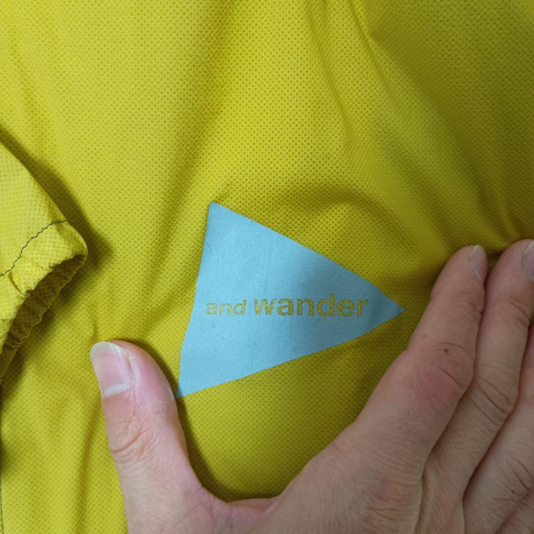 アンドワンダー　ナイロンジャケット