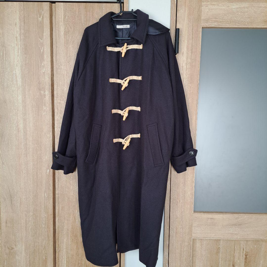 BONAPPETIT　ボナペティ　メルトン　ダッフルコート　ネイビー　ロング　M