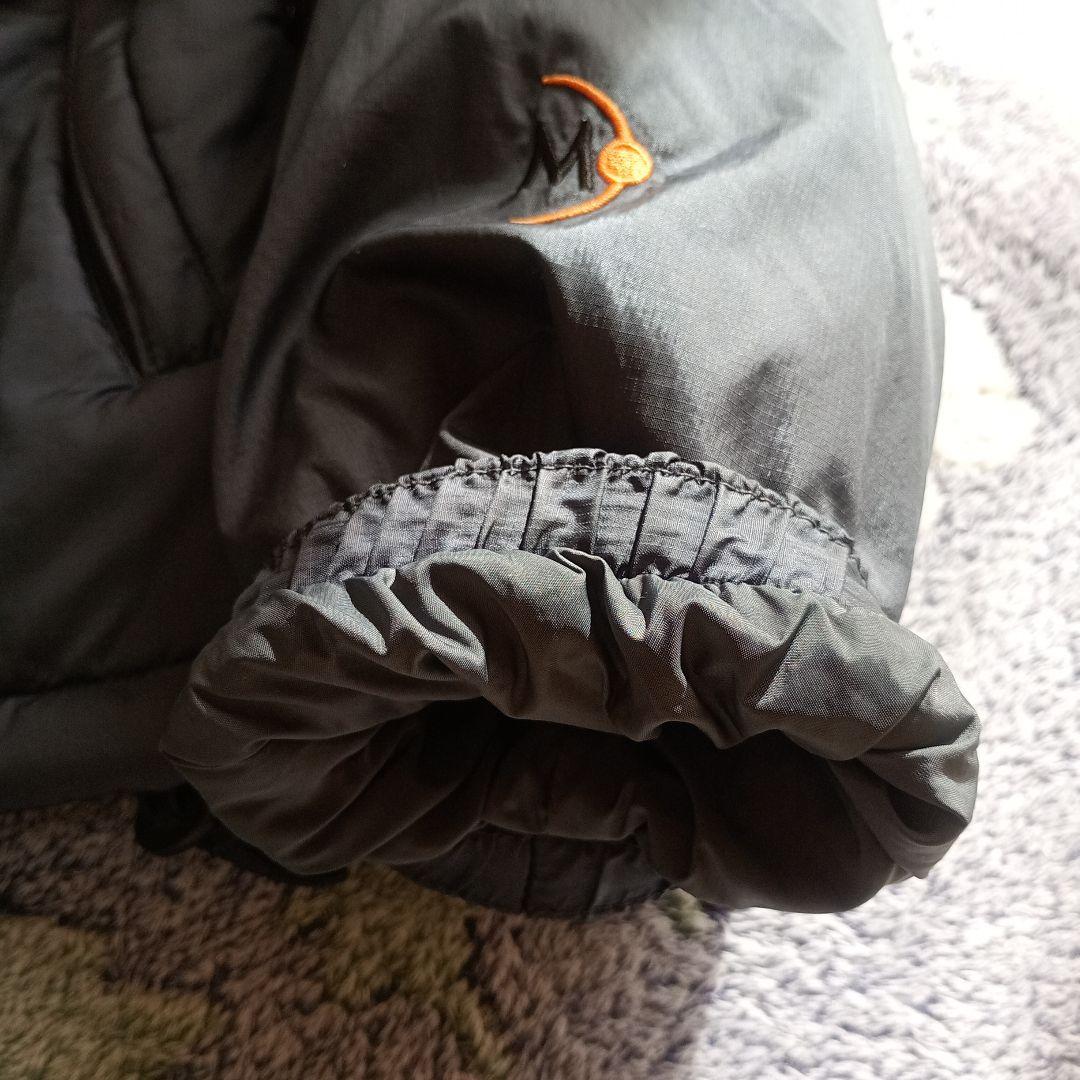 【MOONSTONE】中綿 ナイロンジャケット 〈グレー〉