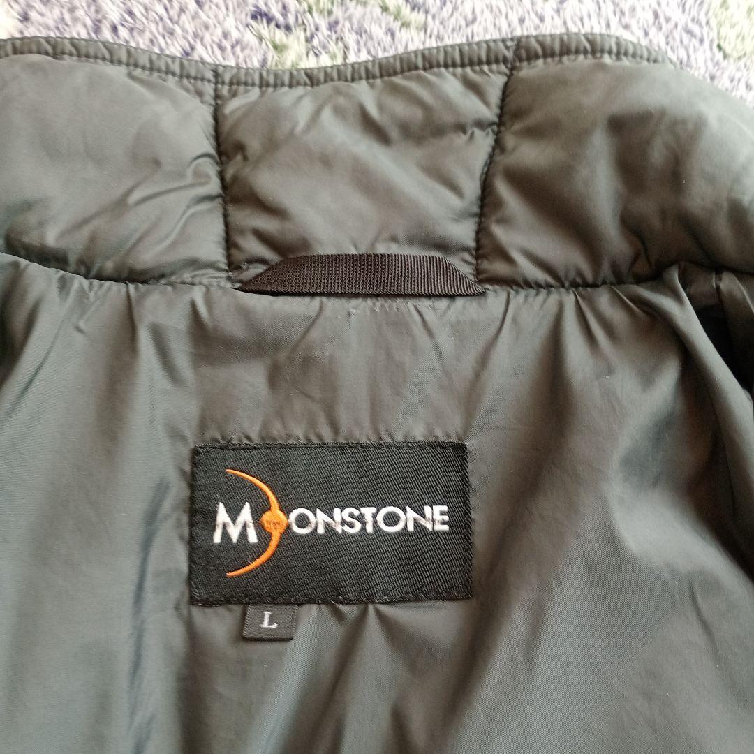 【MOONSTONE】中綿 ナイロンジャケット 〈グレー〉
