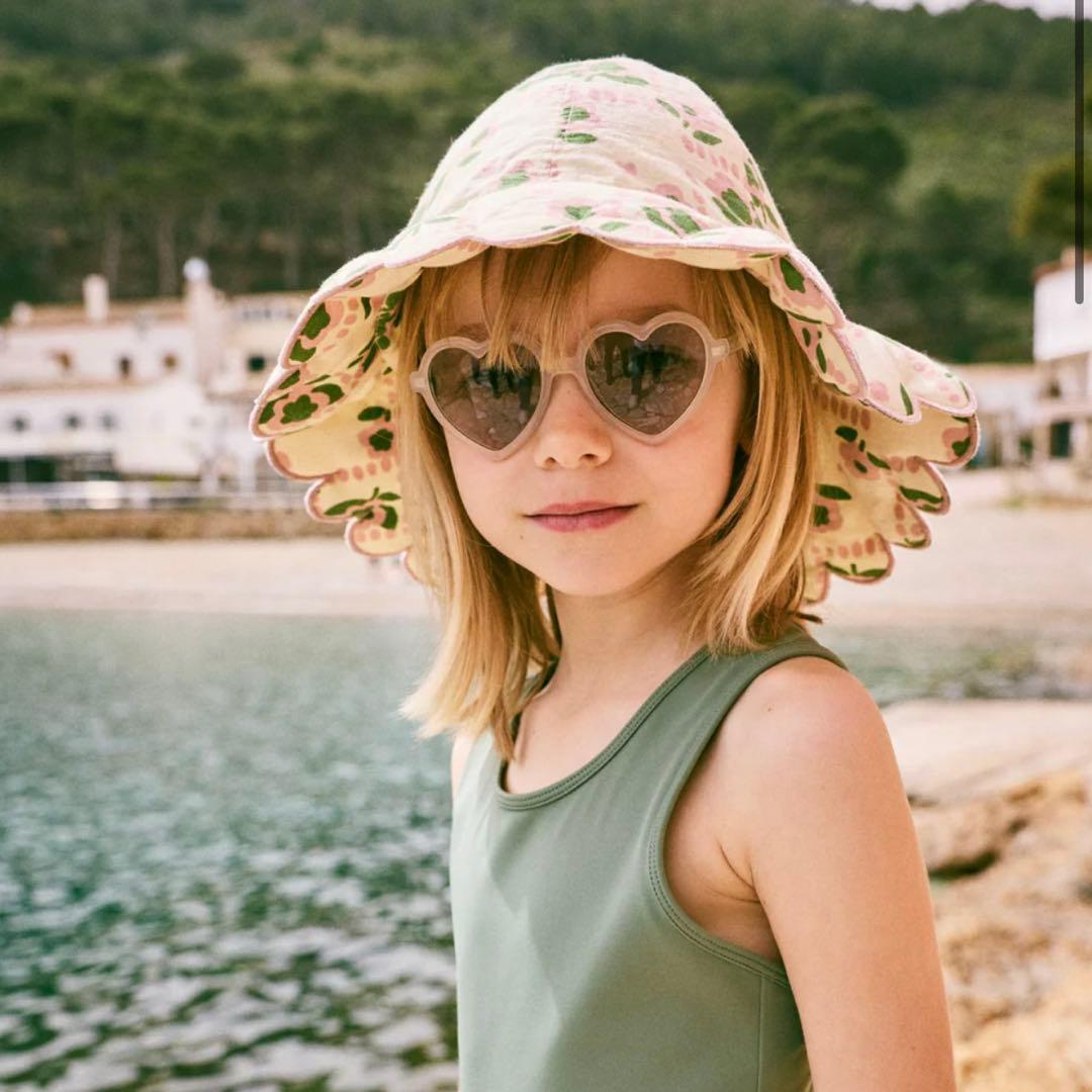 帽子 misha and puff Holiday Sunhat 2-4y