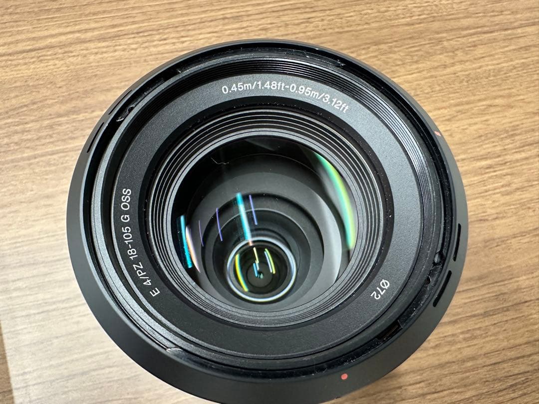 Sony 18-105mm f/4 PZ ズームレンズ美品APS-C