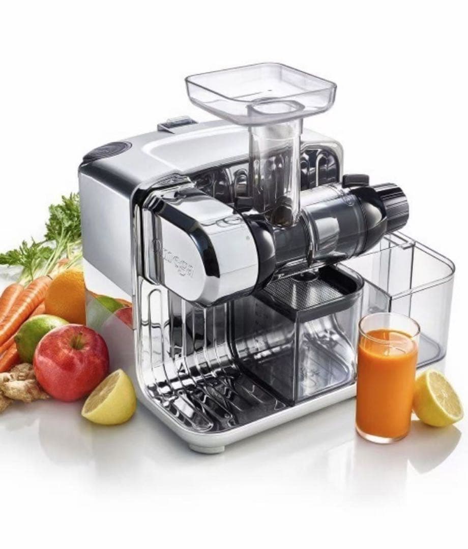 家電 Omega/オメガ ジュースキューブ 300 ジューサー シルバー