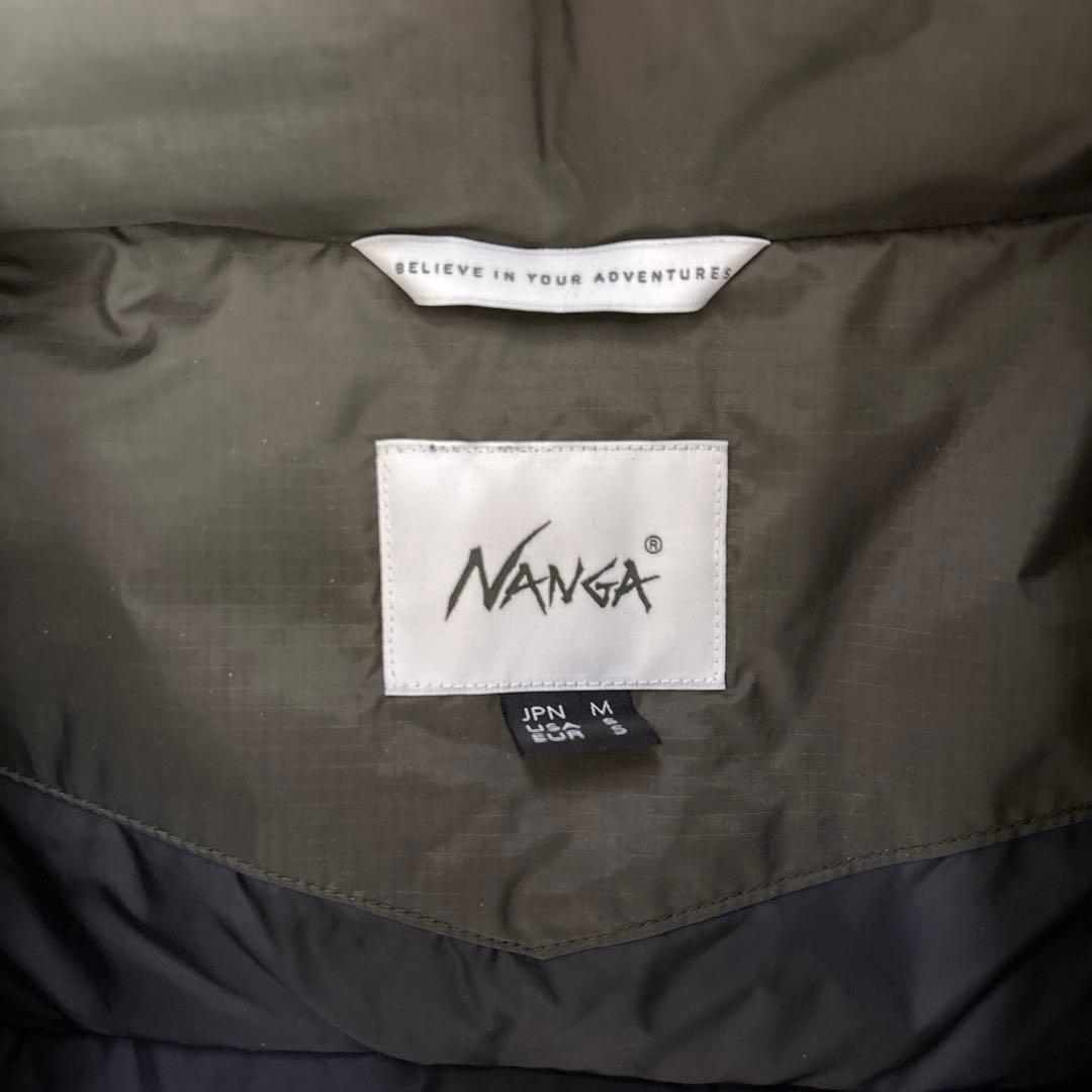 Nanga オリーブ ダウンジャケット