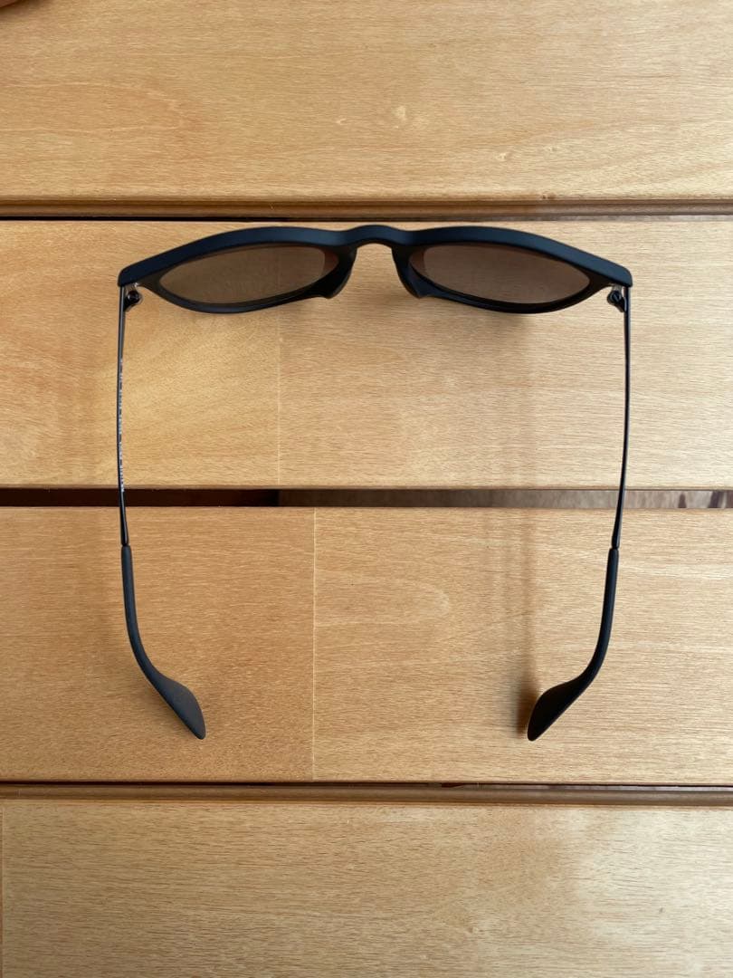 Ray-Ban ORB4171F 偏光レンズグレーアジアンフィットラバーブラック