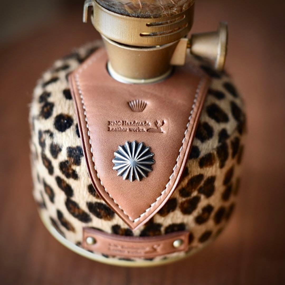 OD缶レザーカバー leopard 230