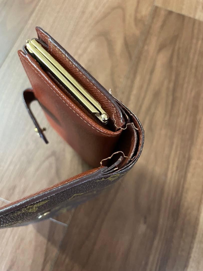 LOUIS VUITTONモノグラム ポルトフォイユ ヴィエノワ ゴールド