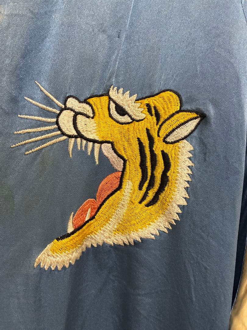 初期物silver stone シルバーストーン　スカジャン　シルク100%