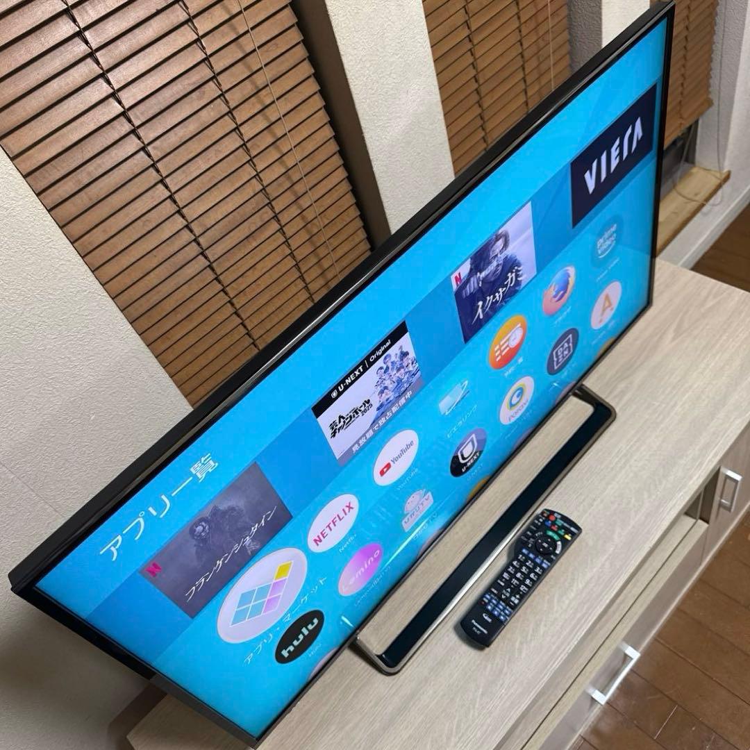 美品 Panasonic 40V型 4K液晶テレビ VIERA スマートTV