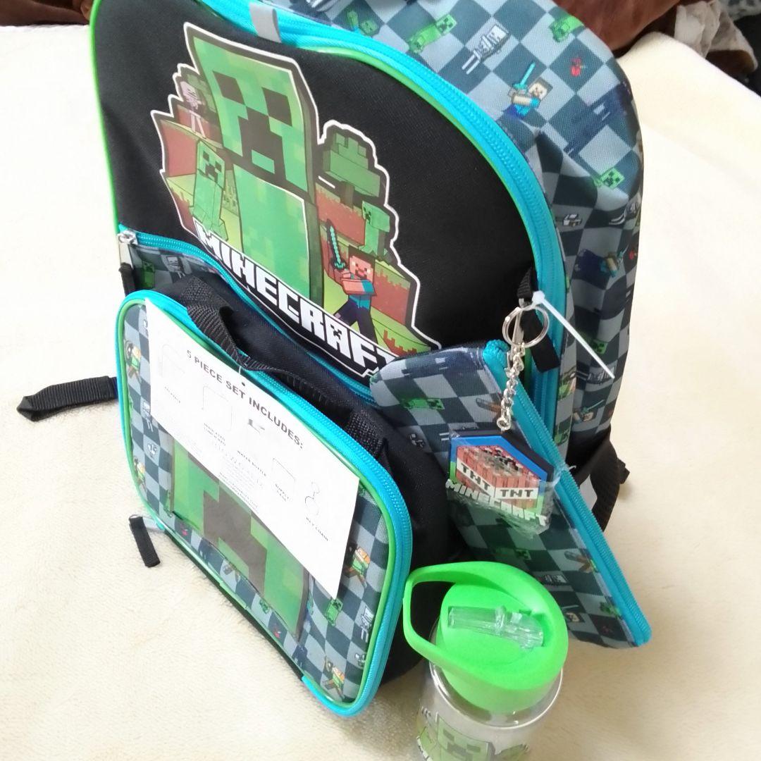 【新品】Minecraft リュック 5ピースセット
