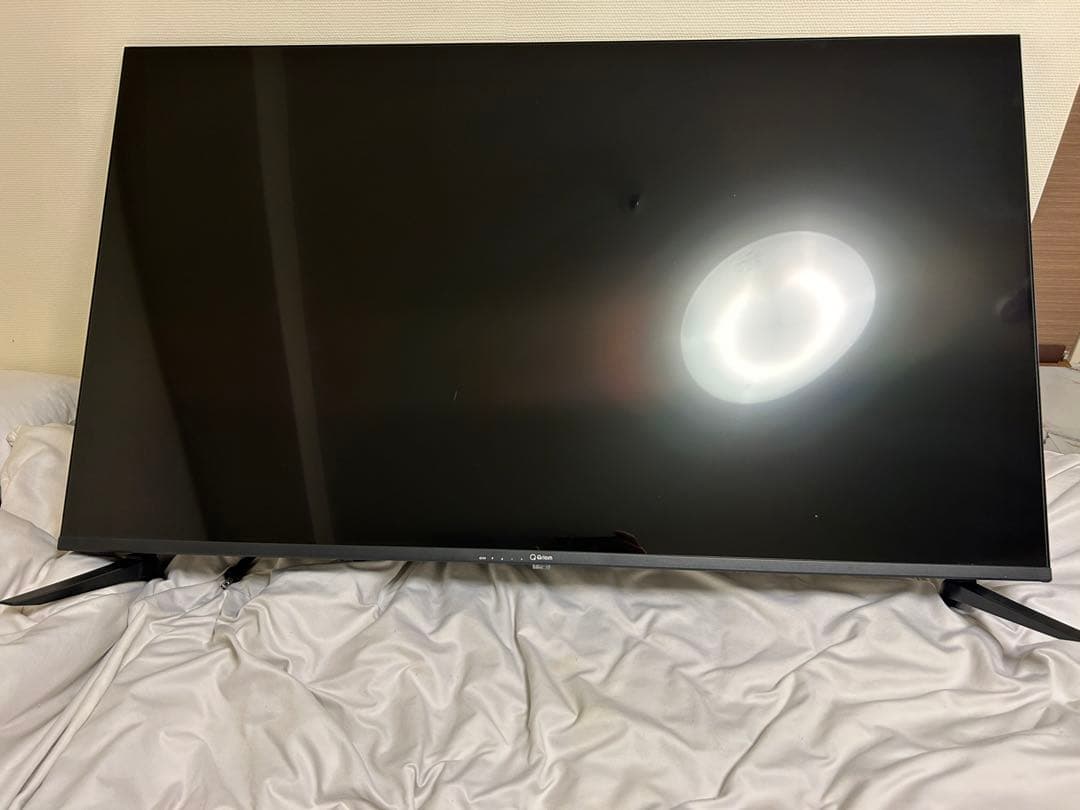 【しましま】Qriom 50V型 4K チューナーレス スマートテレビ
